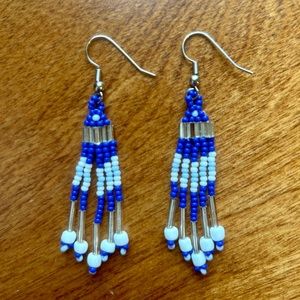 Handmade beaded earrings